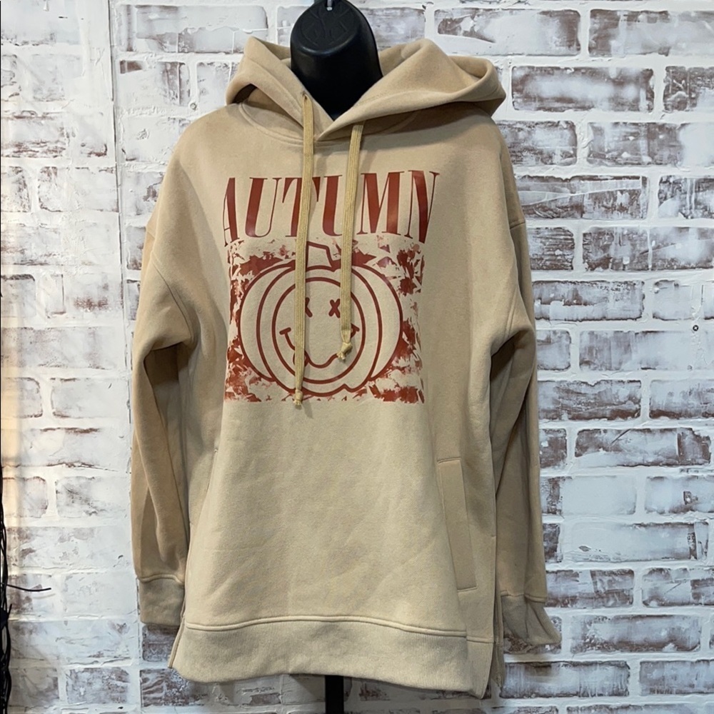 Salty wave Autumn Pumpkin Graphic Sweatshirt small